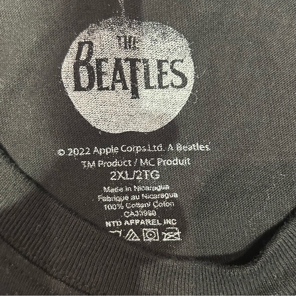 The Beatles “A Hard Days Night” Graphic T-Shirt, Size 2XL, Black - Picture 2 of 2